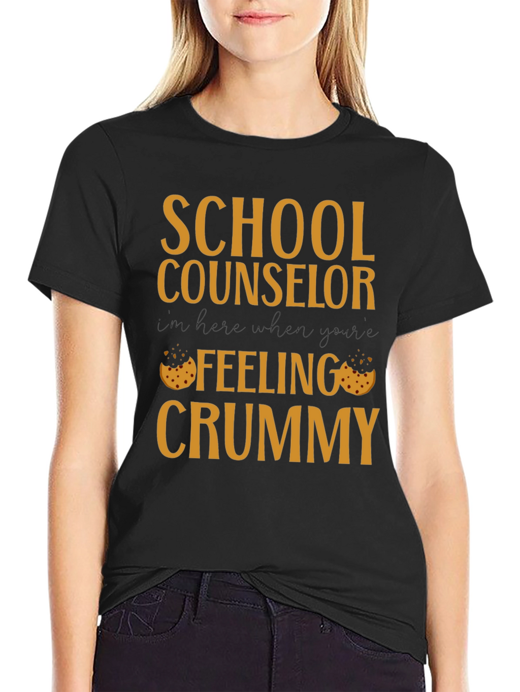 School Counselor Crummy Cookie T-Shirt