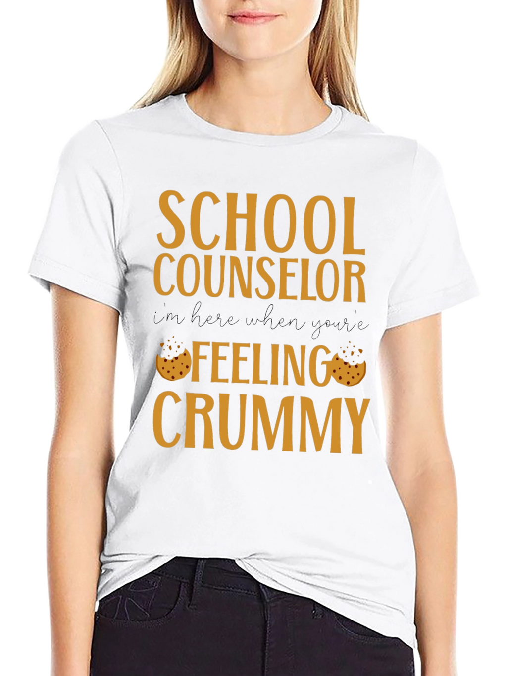 School Counselor Crummy Cookie T-Shirt