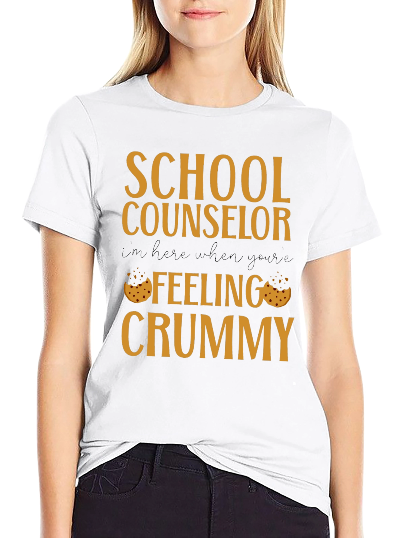 School Counselor Crummy Cookie T-Shirt