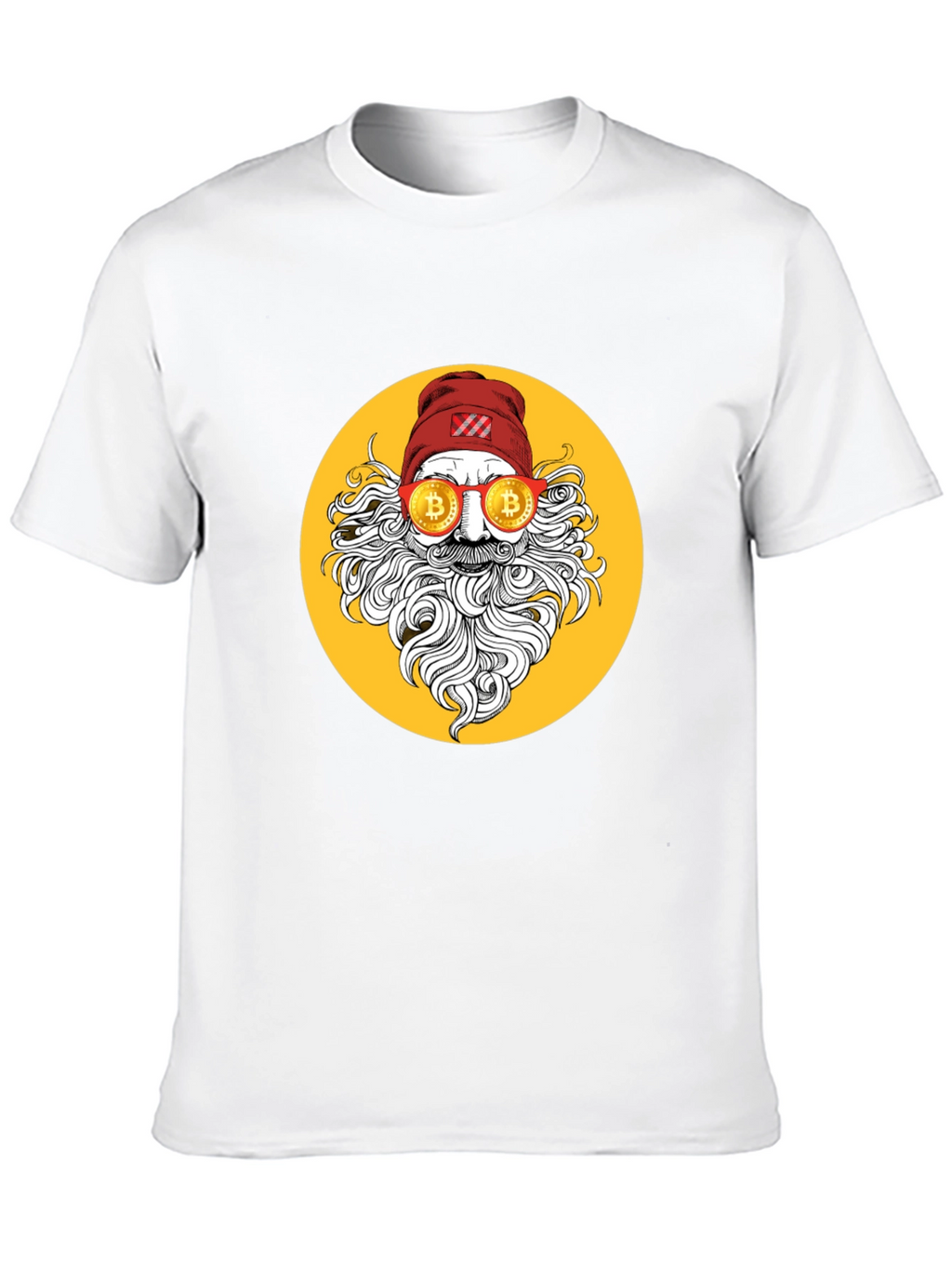 Bitcoin Santa Graphic Tee
