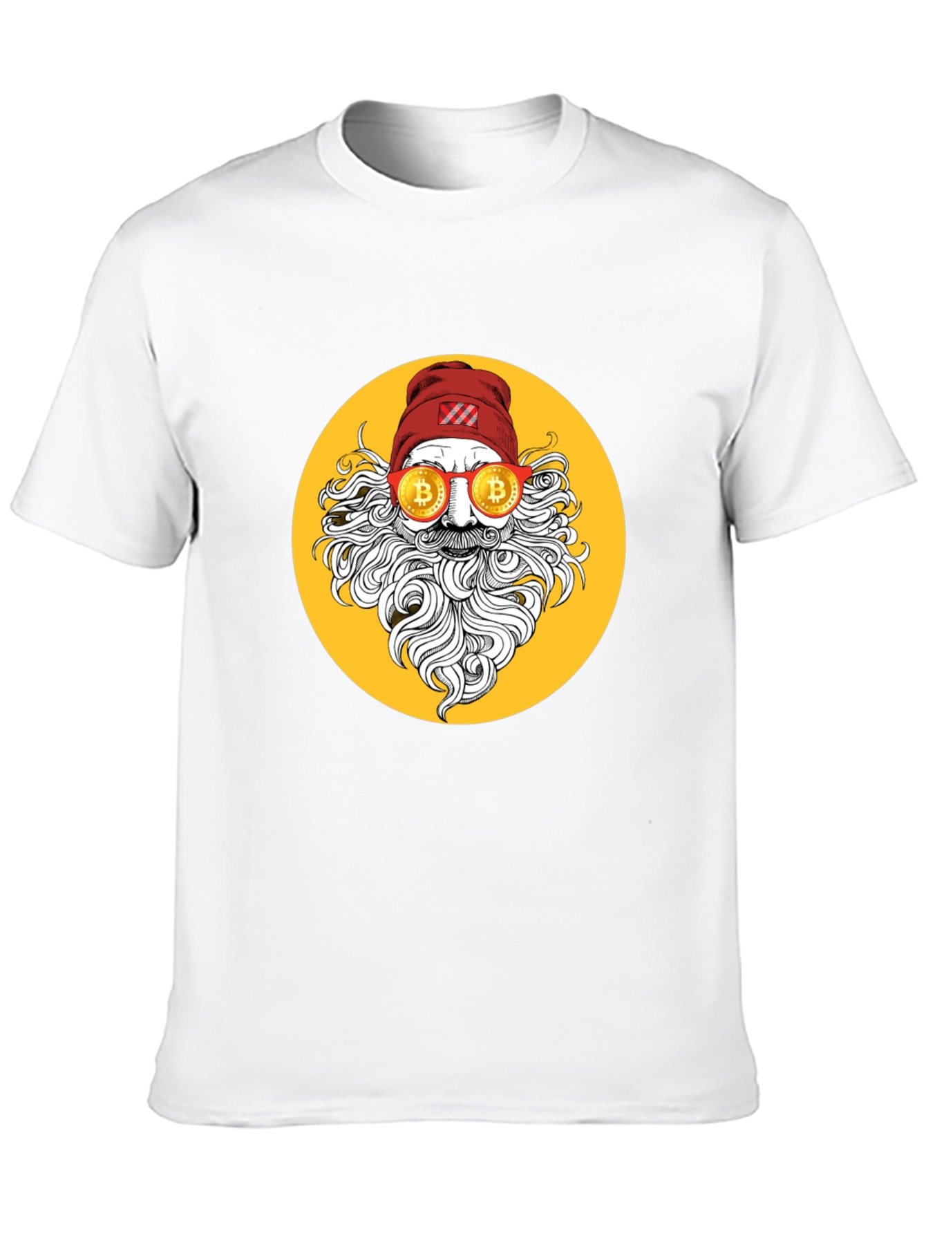 Bitcoin Santa Graphic Tee