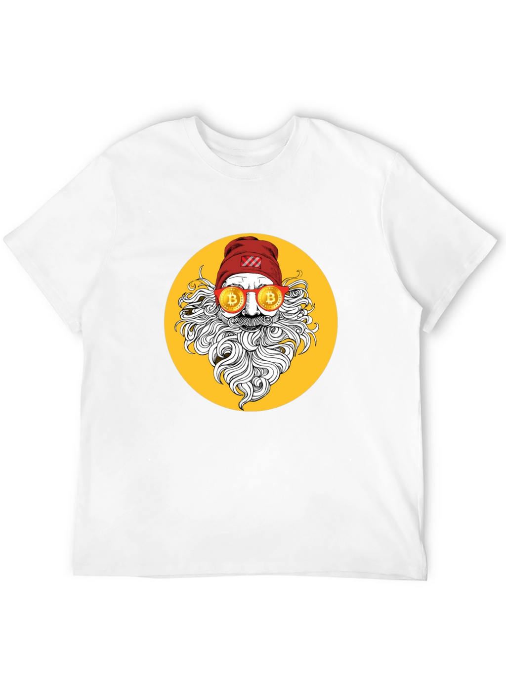 Bitcoin Santa Graphic Tee
