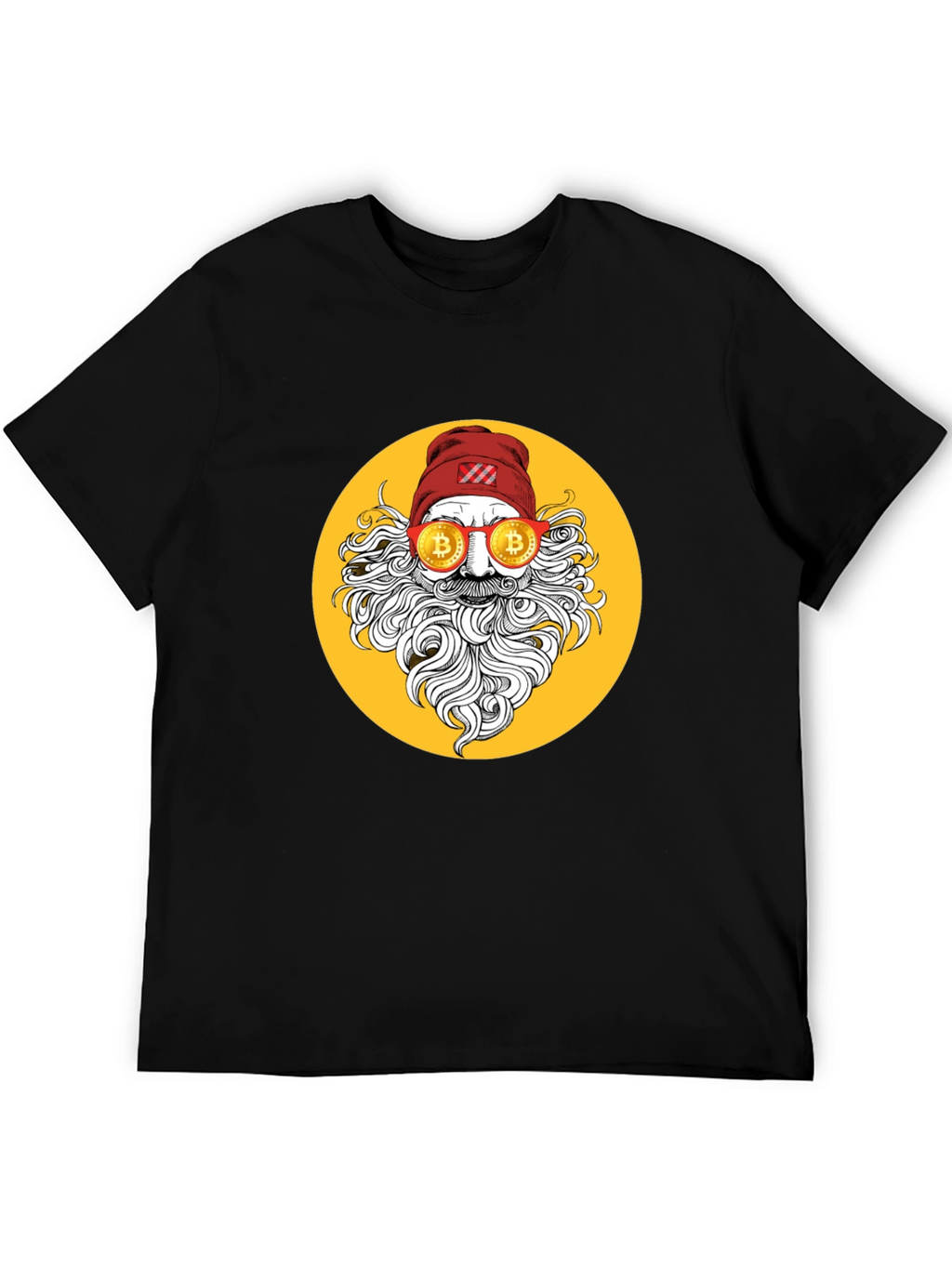 Bitcoin Santa Graphic Tee