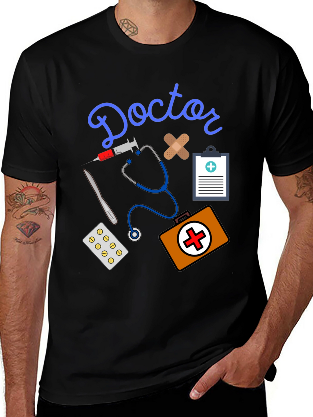 Doctor Graphic Tee - Medical Staff Gift