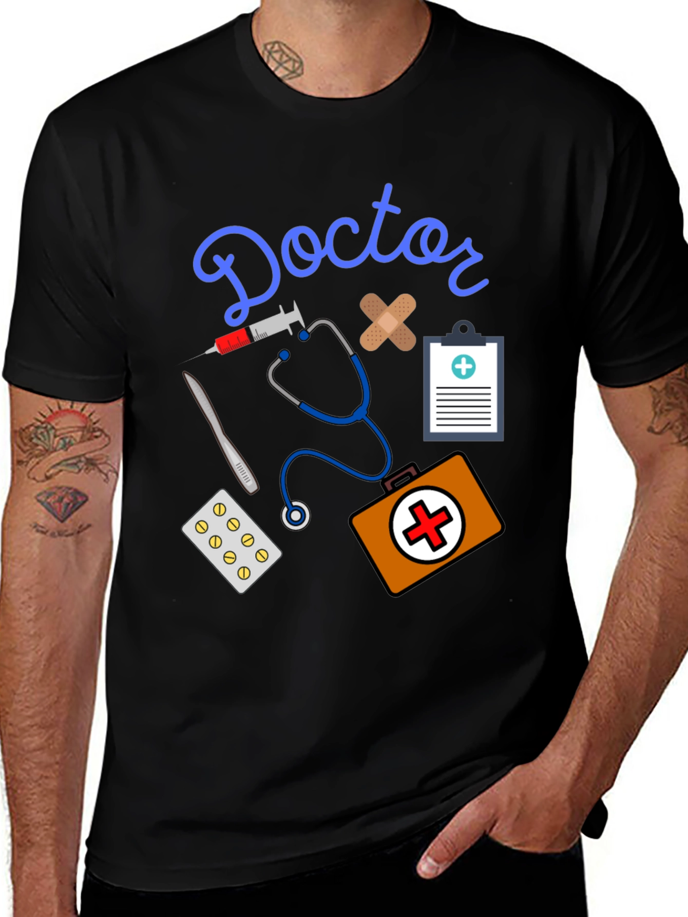 Doctor Graphic Tee - Medical Staff Gift