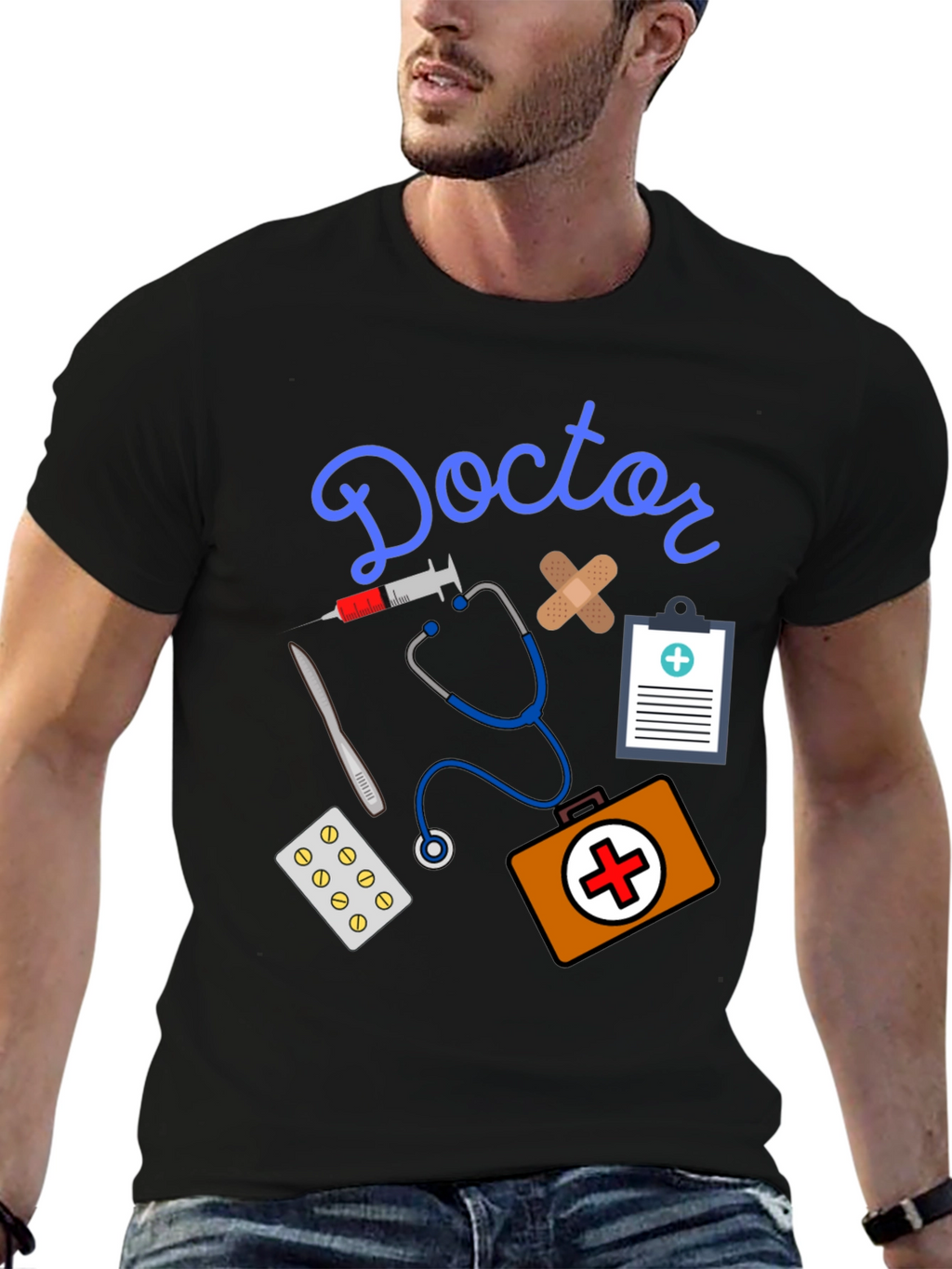 Doctor Graphic Tee - Medical Staff Gift