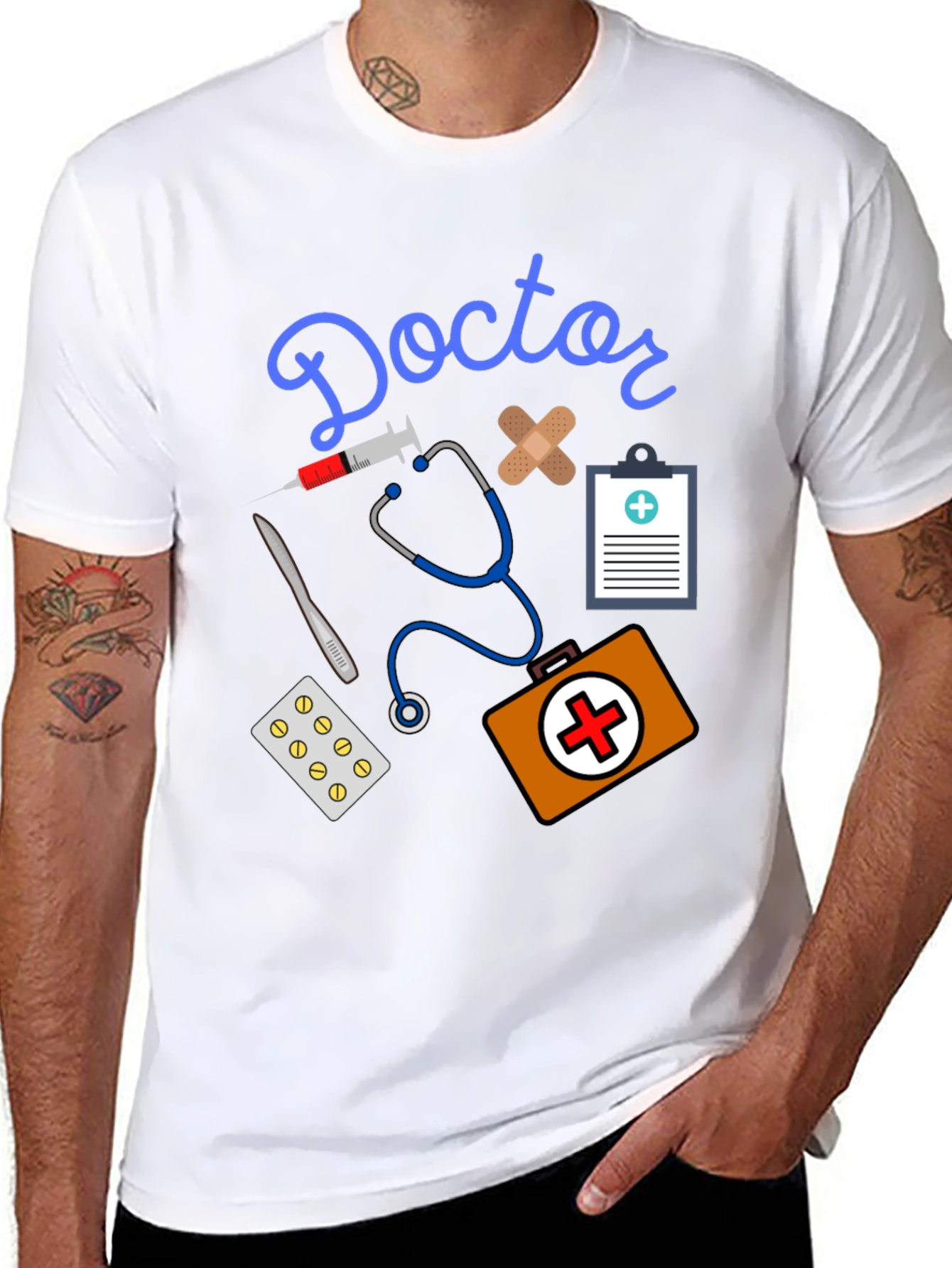 Doctor Graphic Tee - Medical Staff Gift