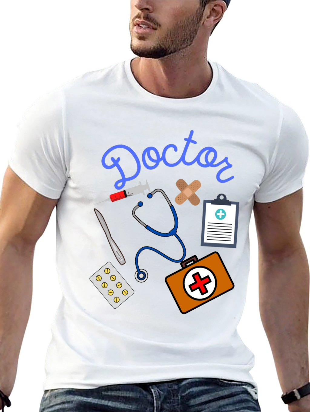 Doctor Graphic Tee - Medical Staff Gift