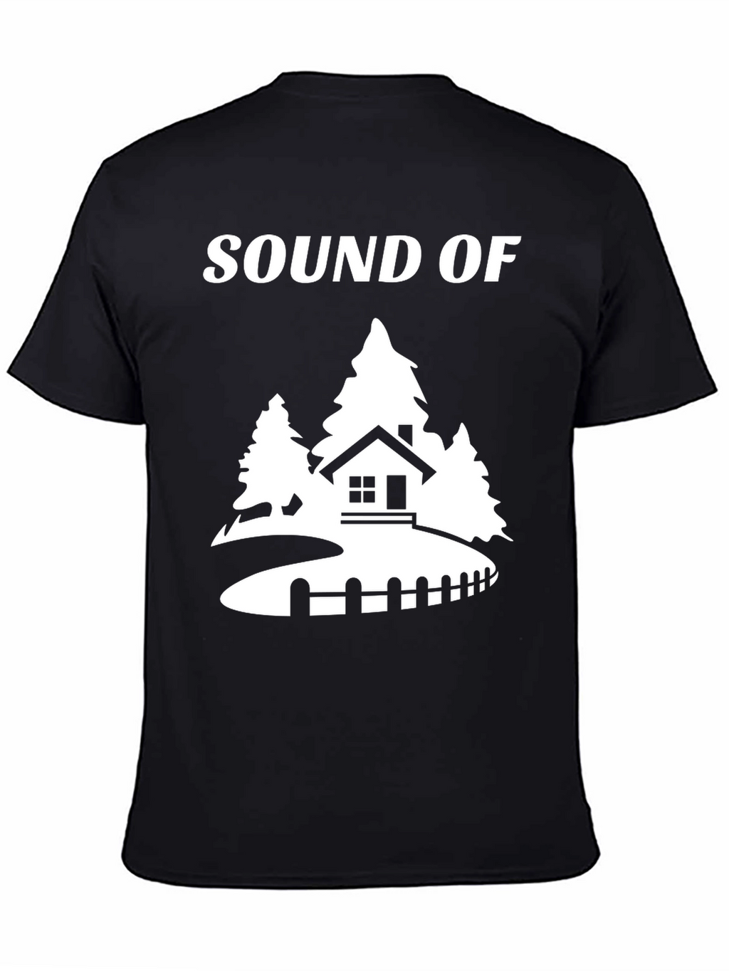Sound Of Nature Black T-Shirt