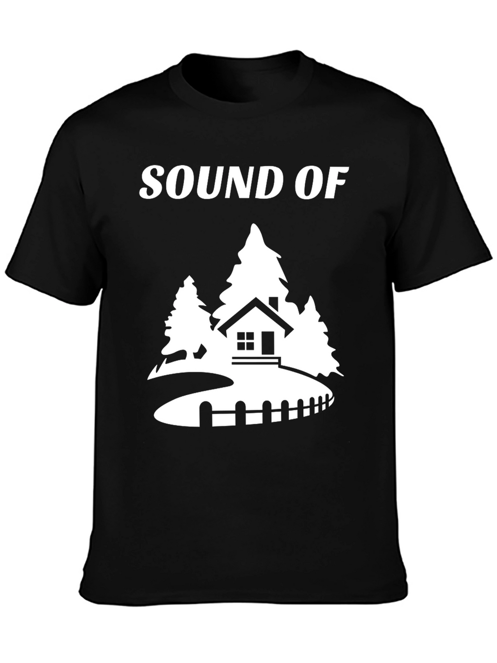 Sound Of Nature Black T-Shirt