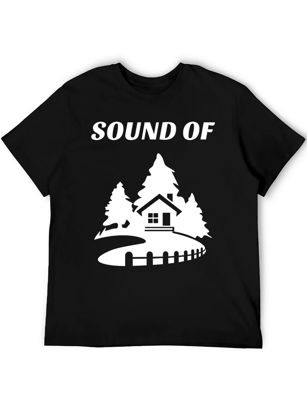 Sound Of Nature Black T-Shirt
