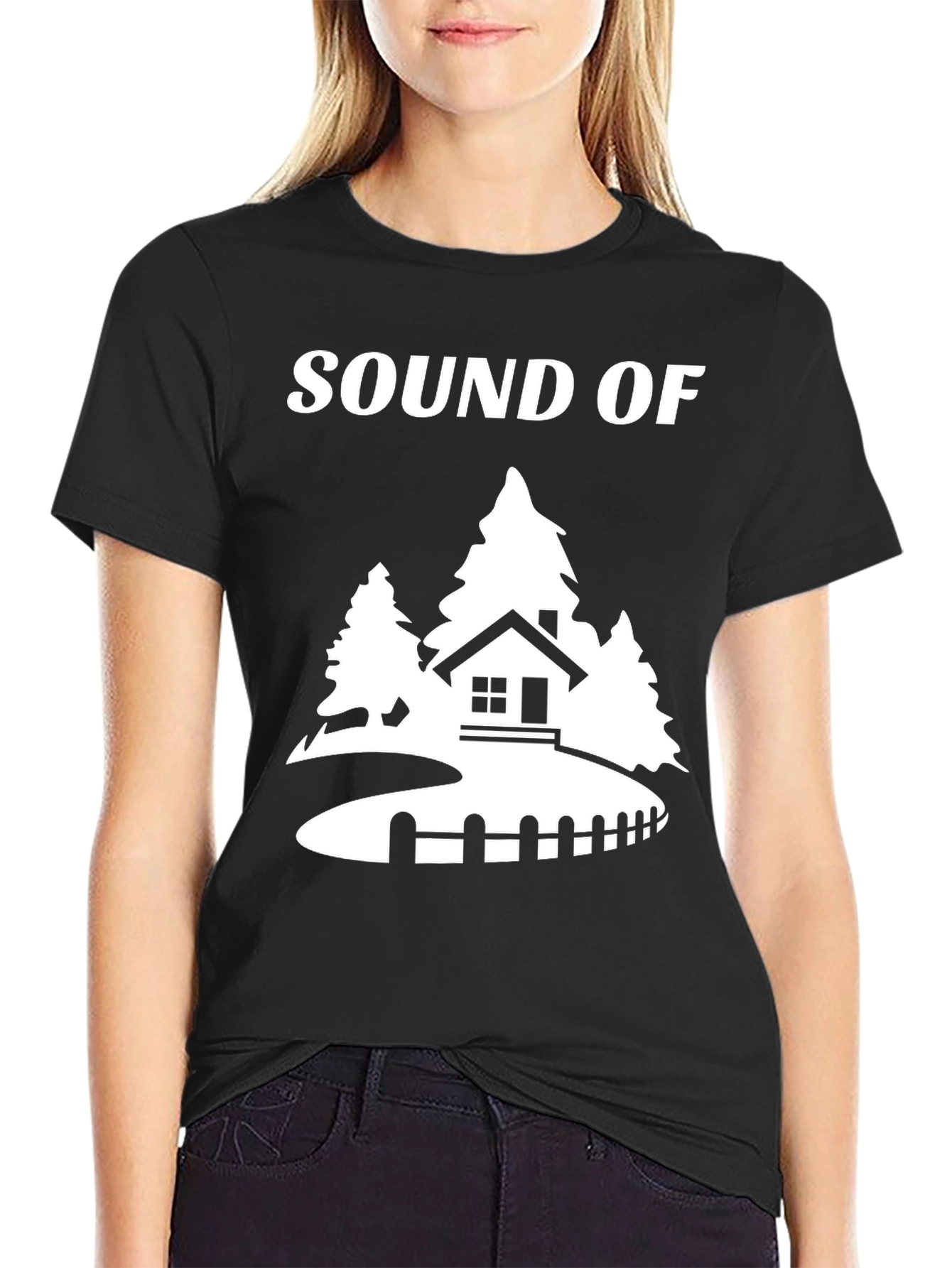 Sound Of Nature Black T-Shirt