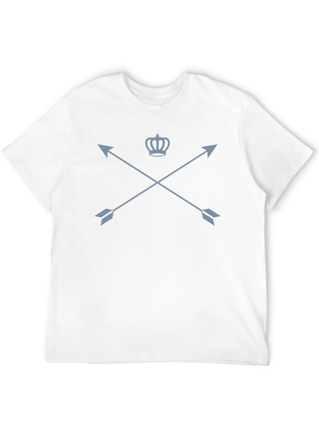 Crown & Arrow Graphic Tee - Black Casual Shirt