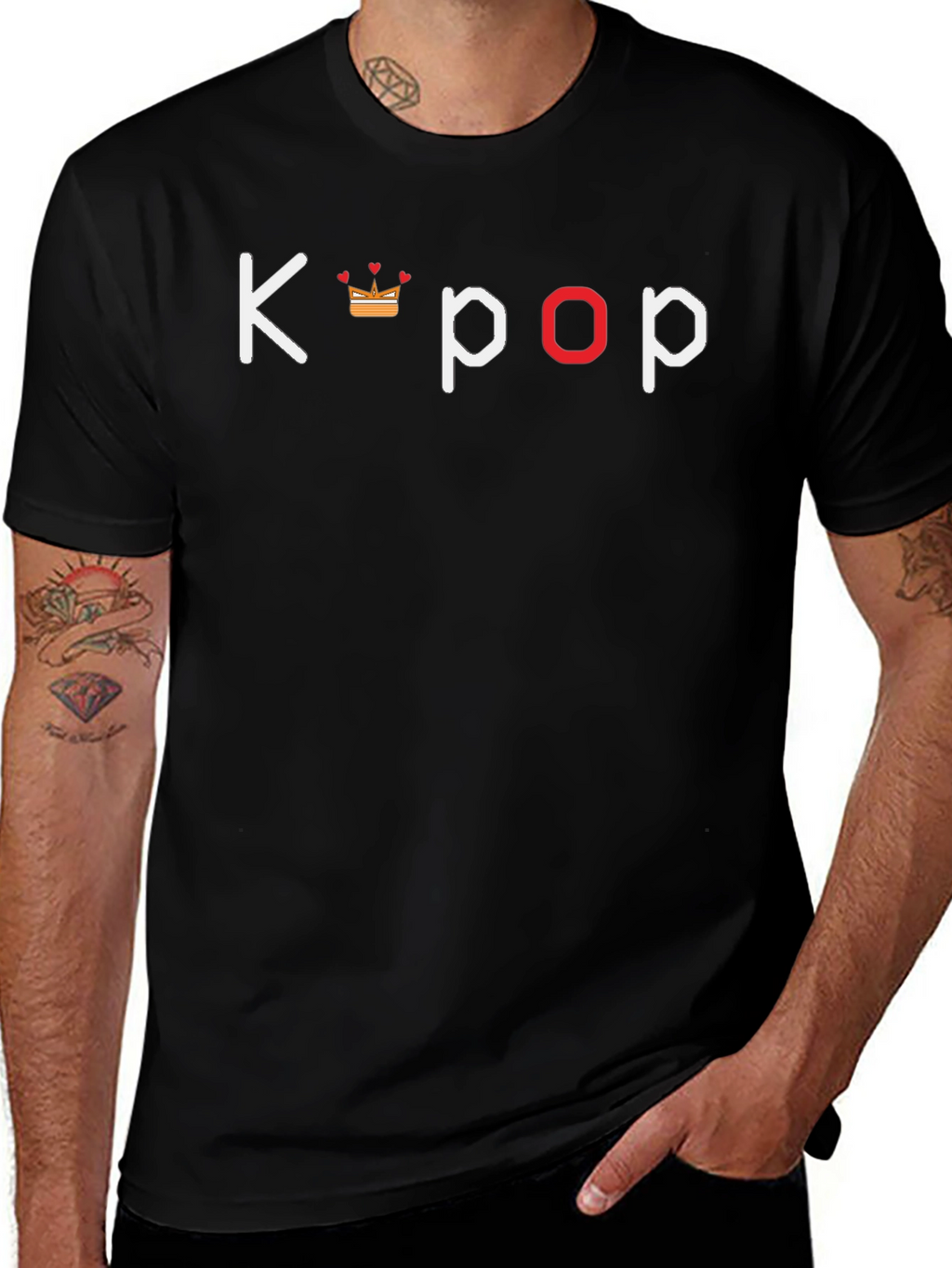 K-Pop Inspired Graphic Tee