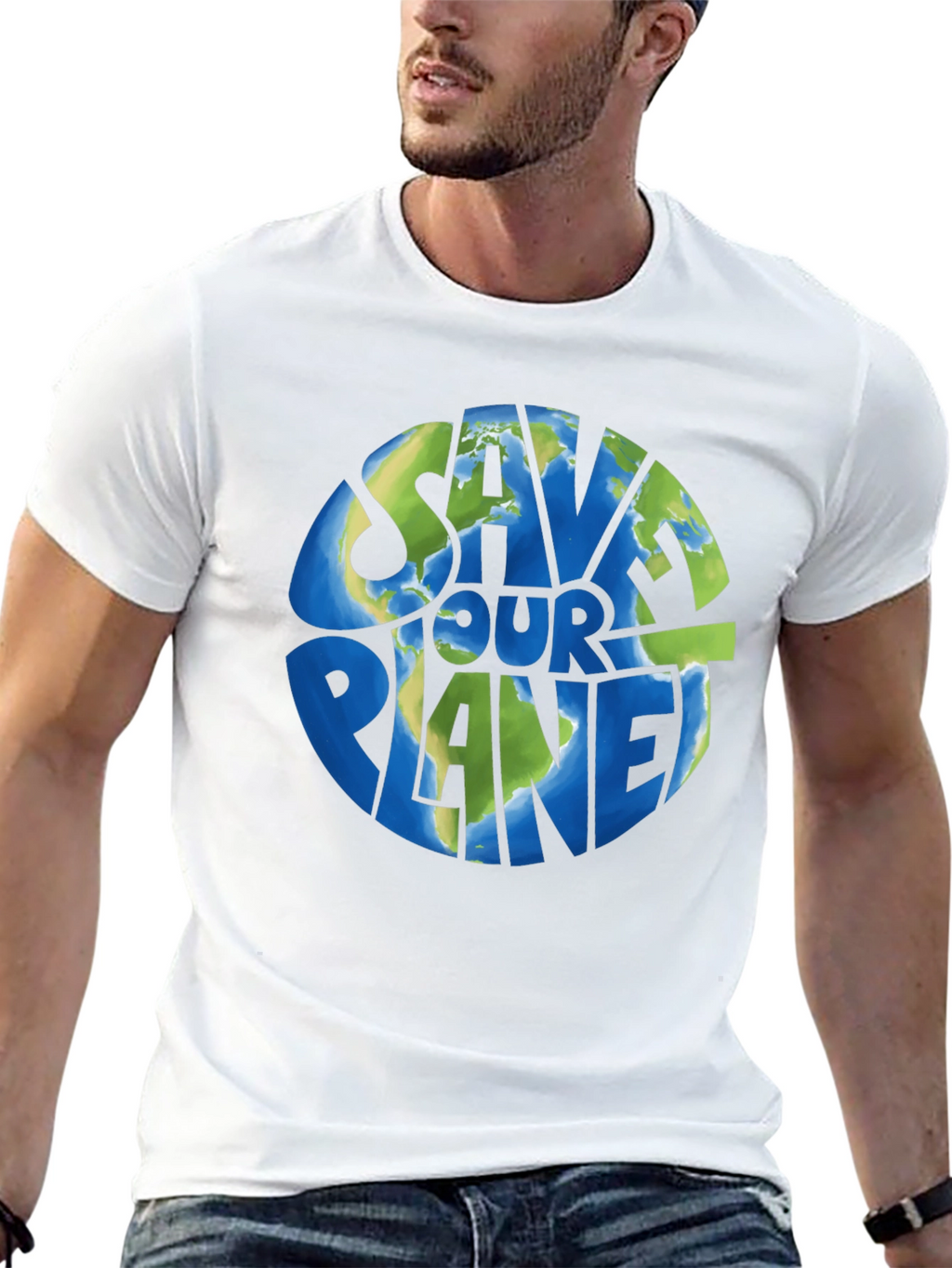 Save Our Planet Graphic T-Shirt - Earth Day Tee