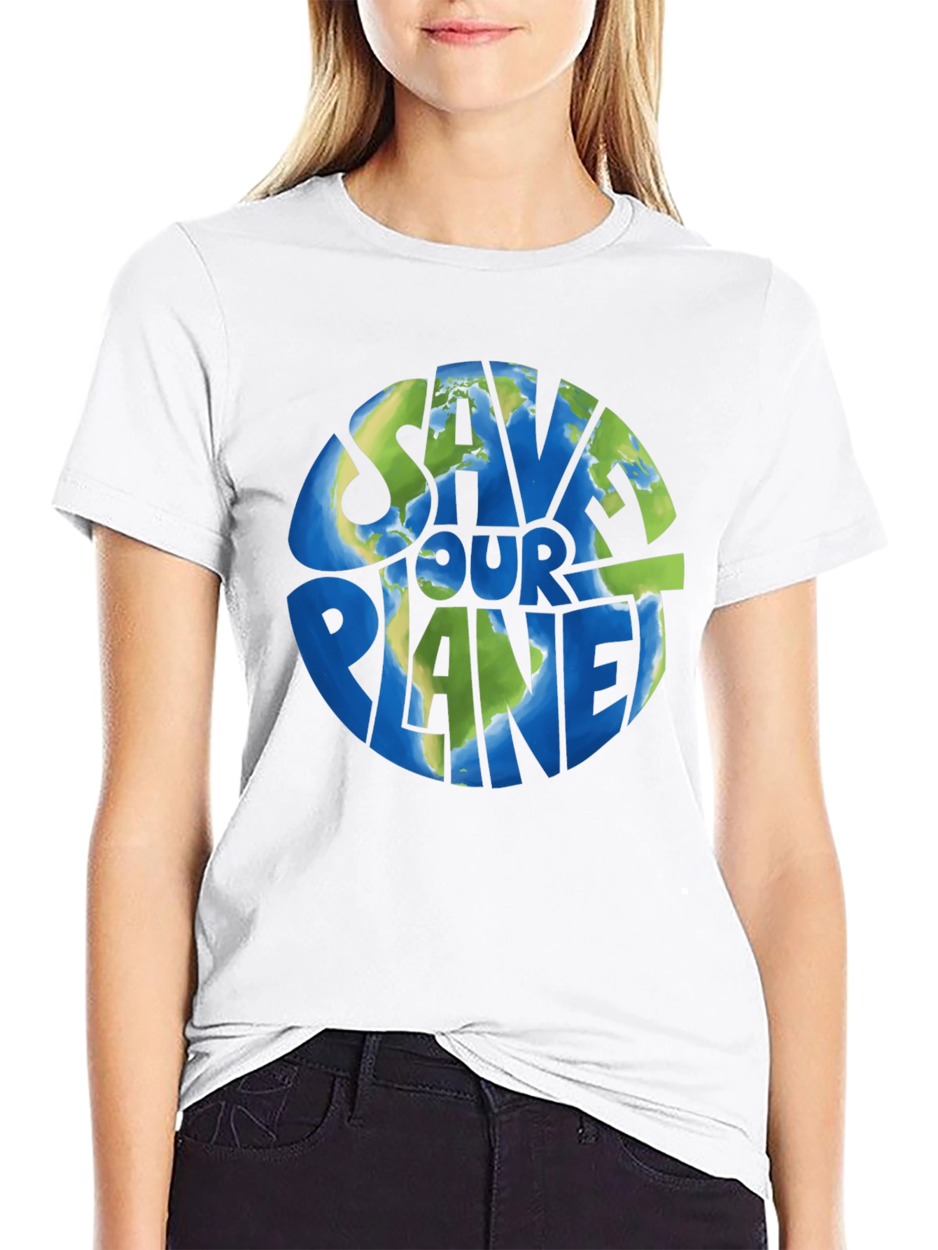 Save Our Planet Graphic T-Shirt - Earth Day Tee