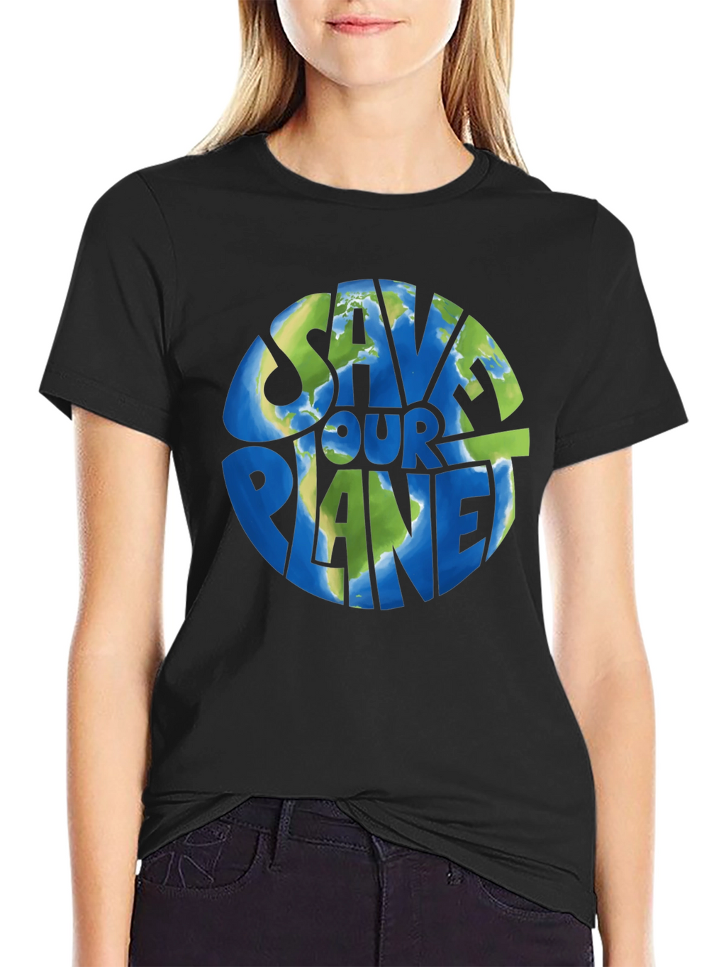 Save Our Planet Graphic T-Shirt - Earth Day Tee