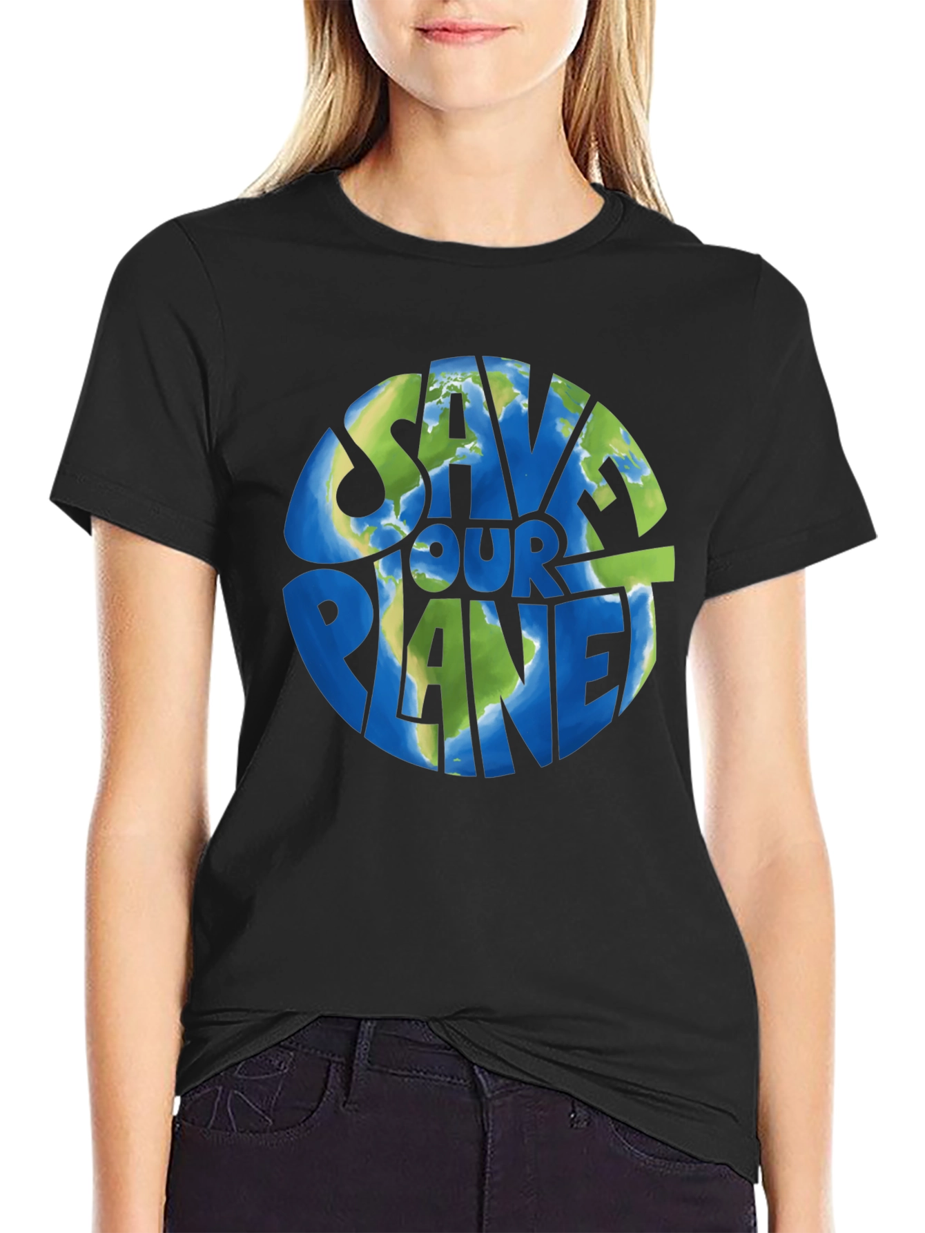 Save Our Planet Graphic T-Shirt - Earth Day Tee