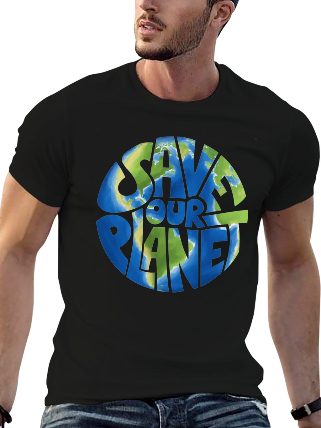 Save Our Planet Graphic T-Shirt - Earth Day Tee