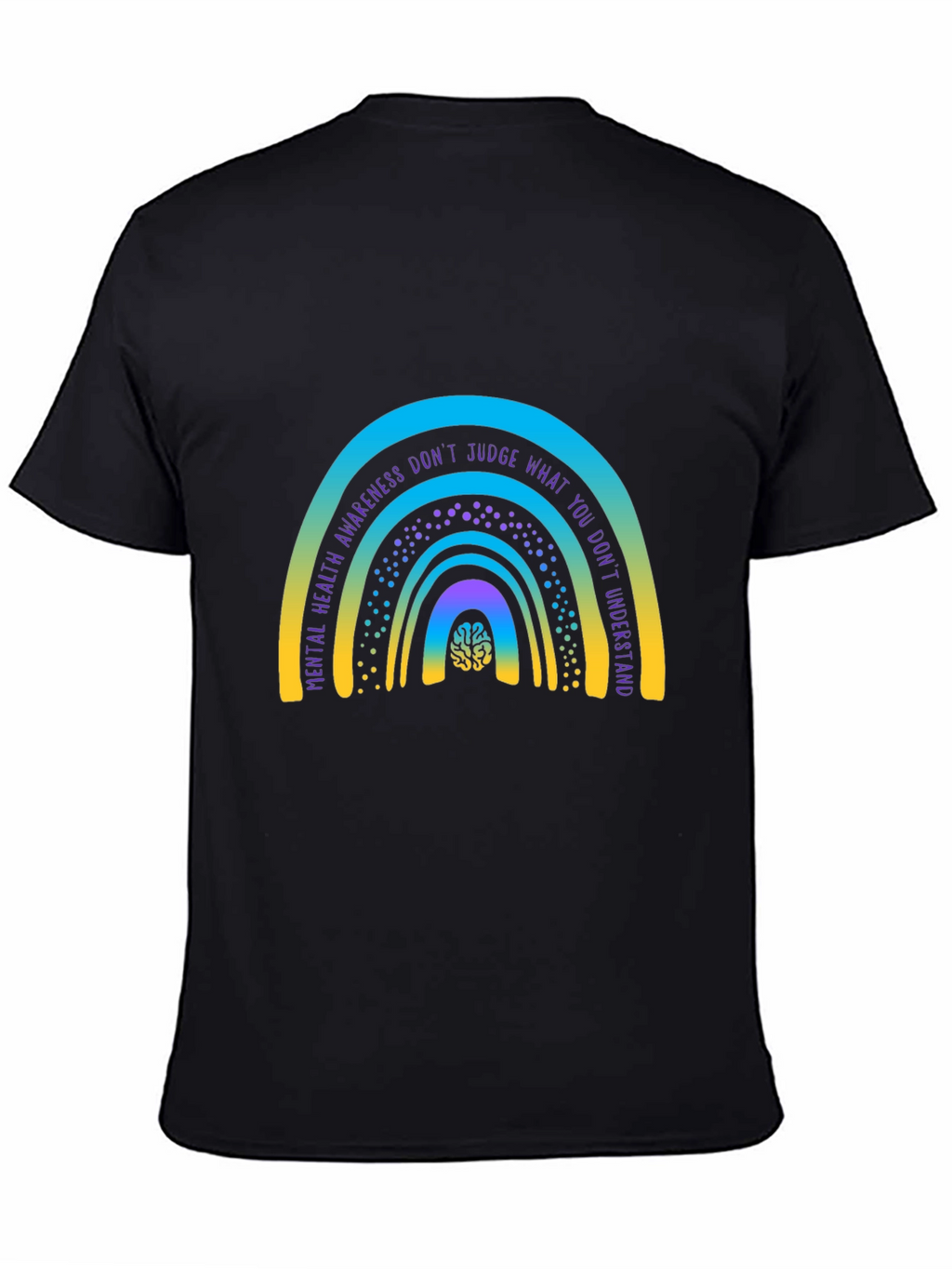 Mental Health Awareness Rainbow T-Shirt