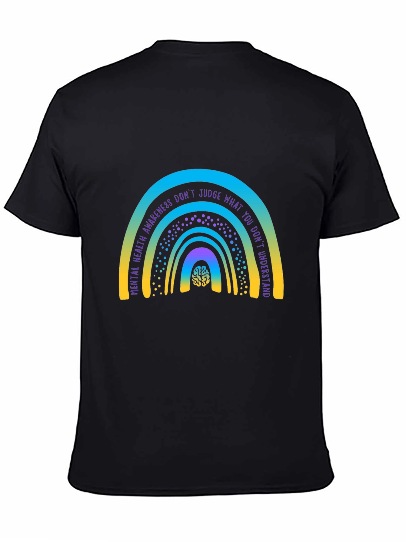 Mental Health Awareness Rainbow T-Shirt