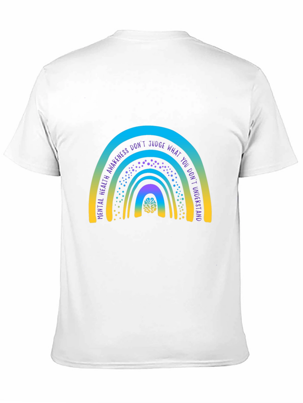 Mental Health Awareness Rainbow T-Shirt