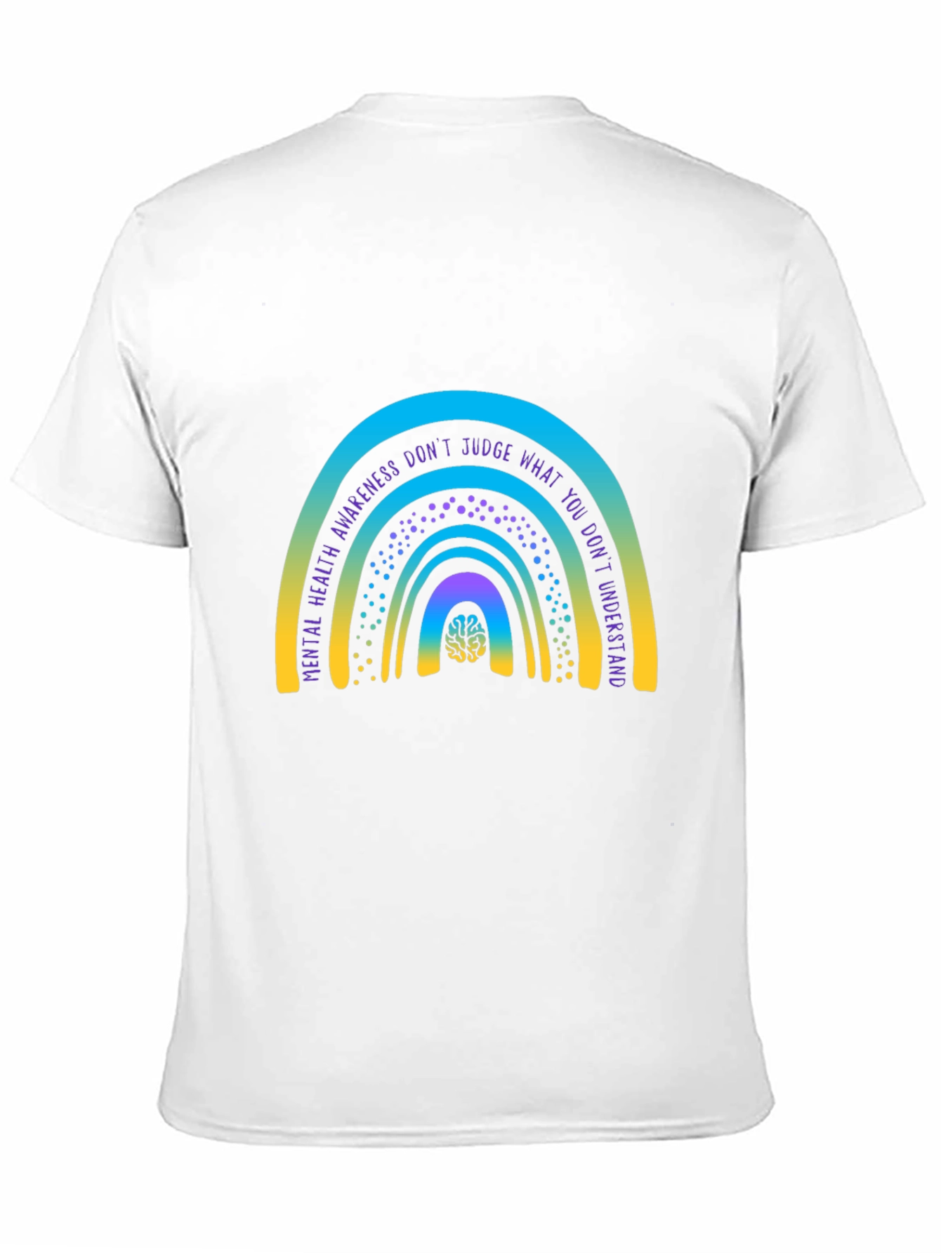 Mental Health Awareness Rainbow T-Shirt