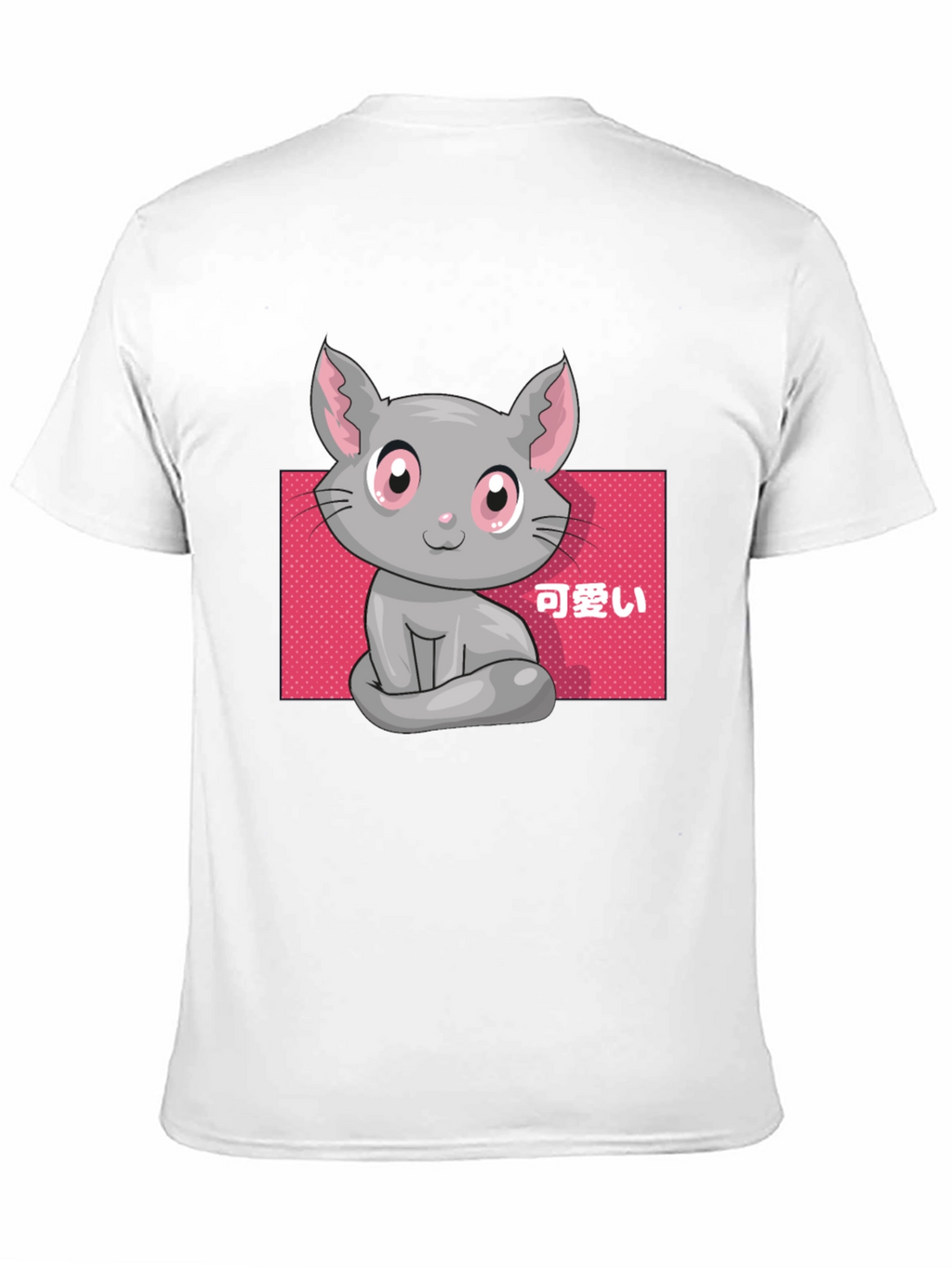 Kawaii Cat T-Shirt - Cute Anime Style