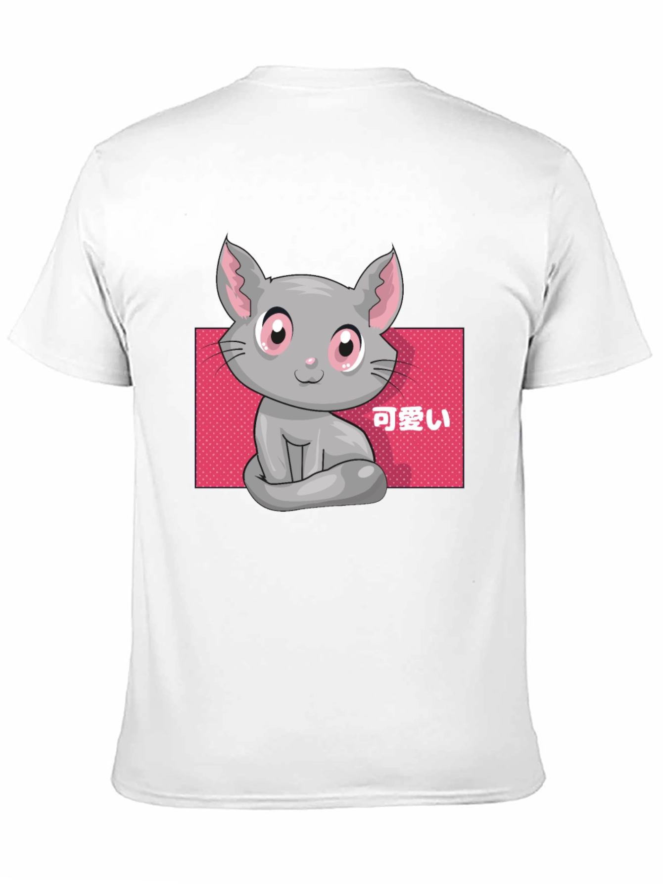 Kawaii Cat T-Shirt - Cute Anime Style