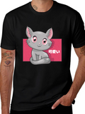 Kawaii Cat T-Shirt - Cute Anime Style