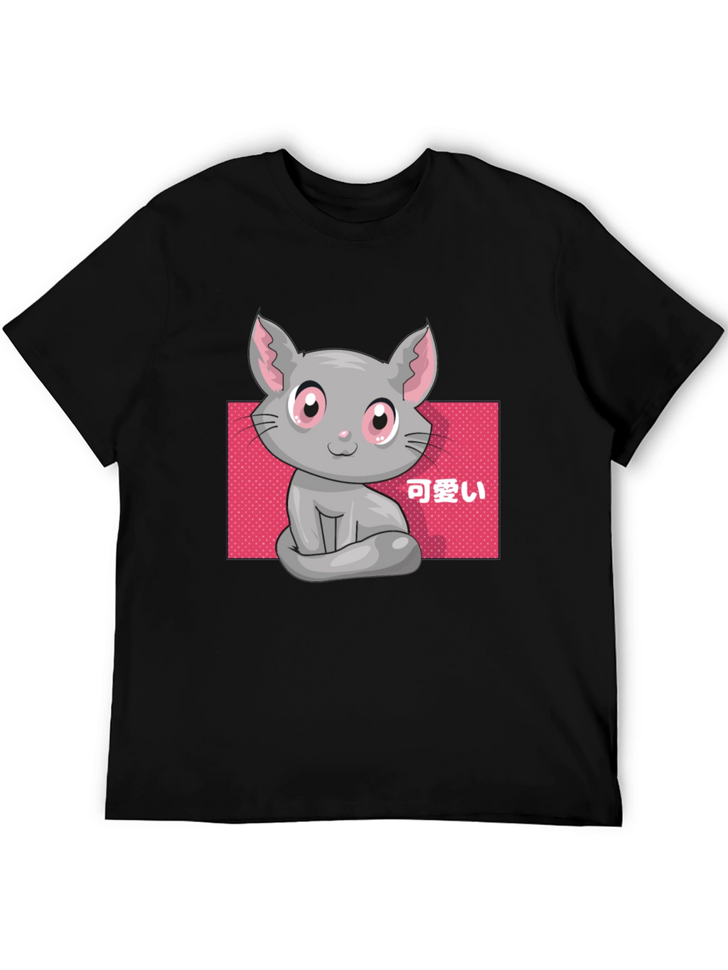 Kawaii Cat T-Shirt - Cute Anime Style