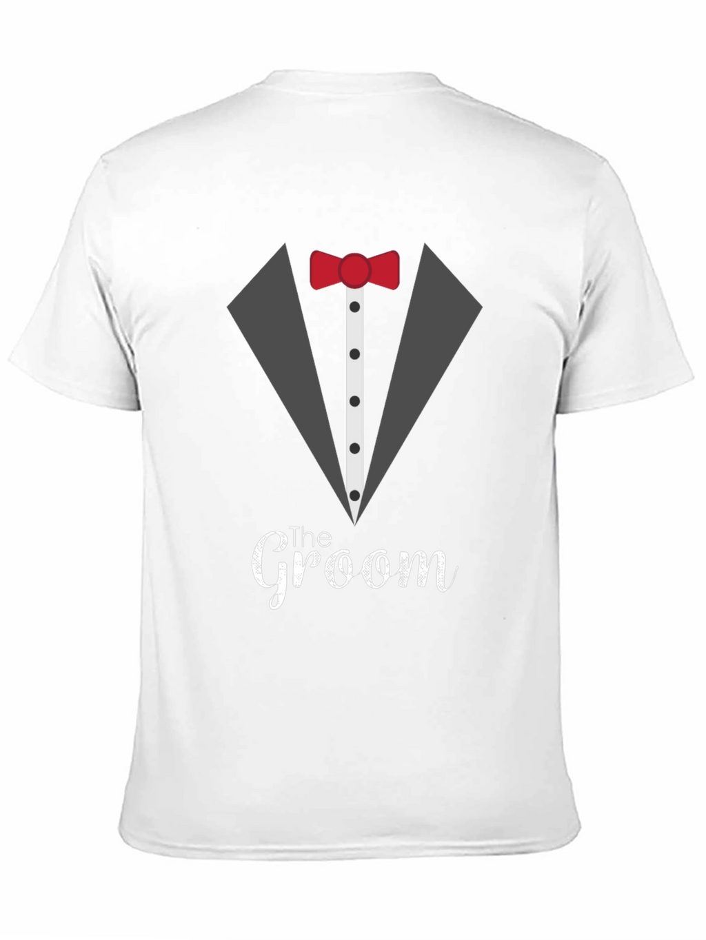 The Groom Tuxedo Graphic Print T-Shirt