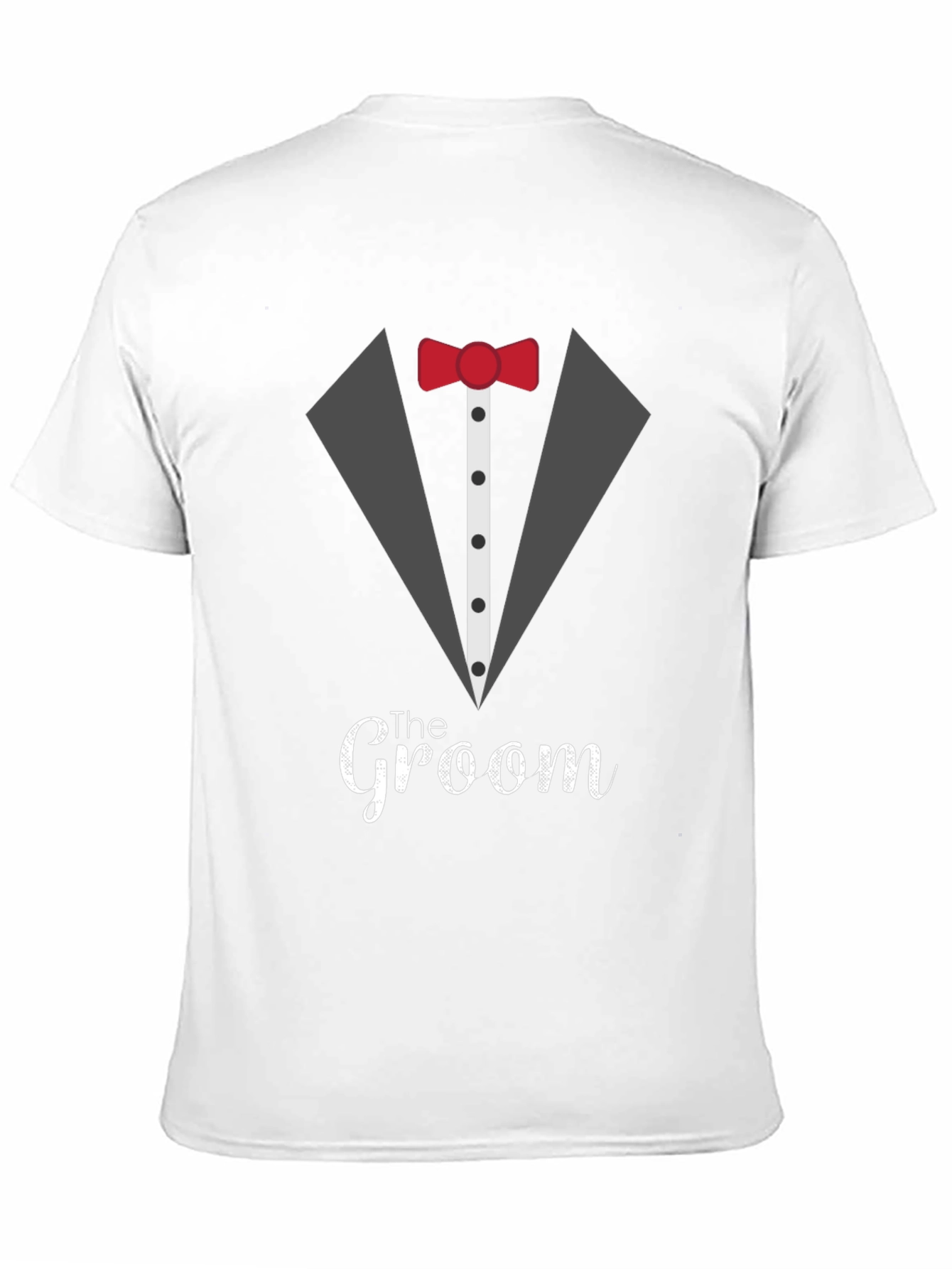 The Groom Tuxedo Graphic Print T-Shirt