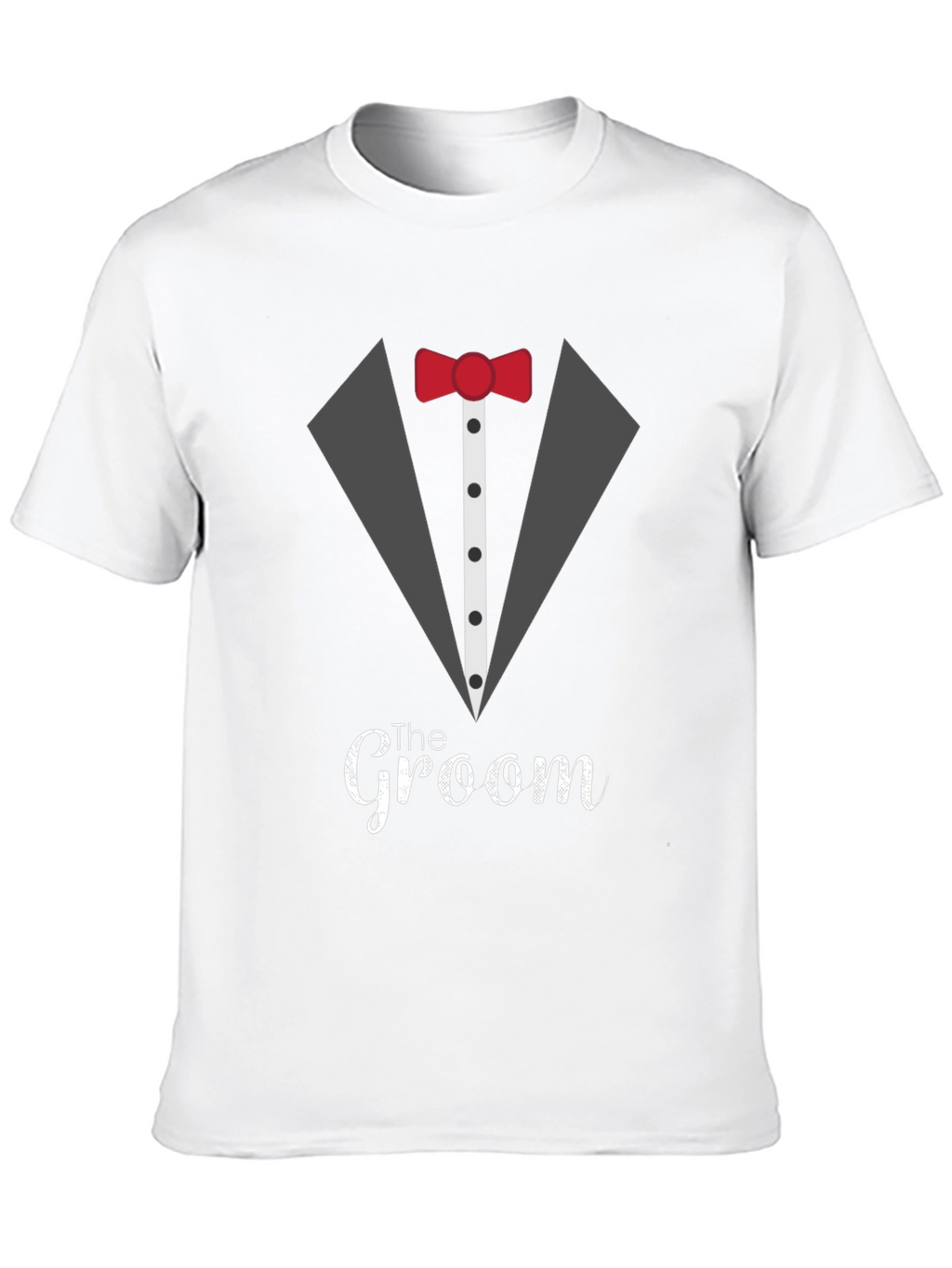 The Groom Tuxedo Graphic Print T-Shirt