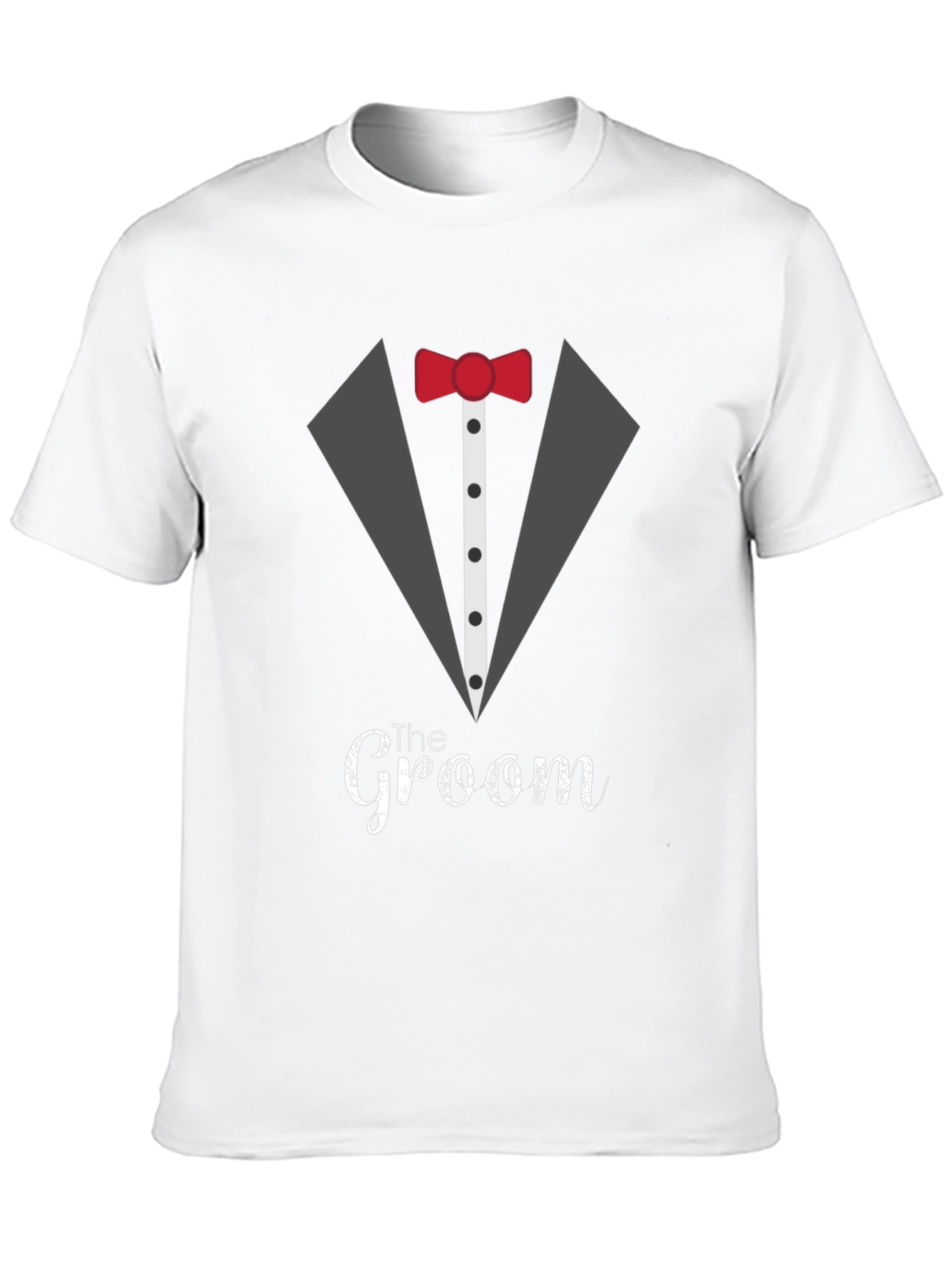 The Groom Tuxedo Graphic Print T-Shirt