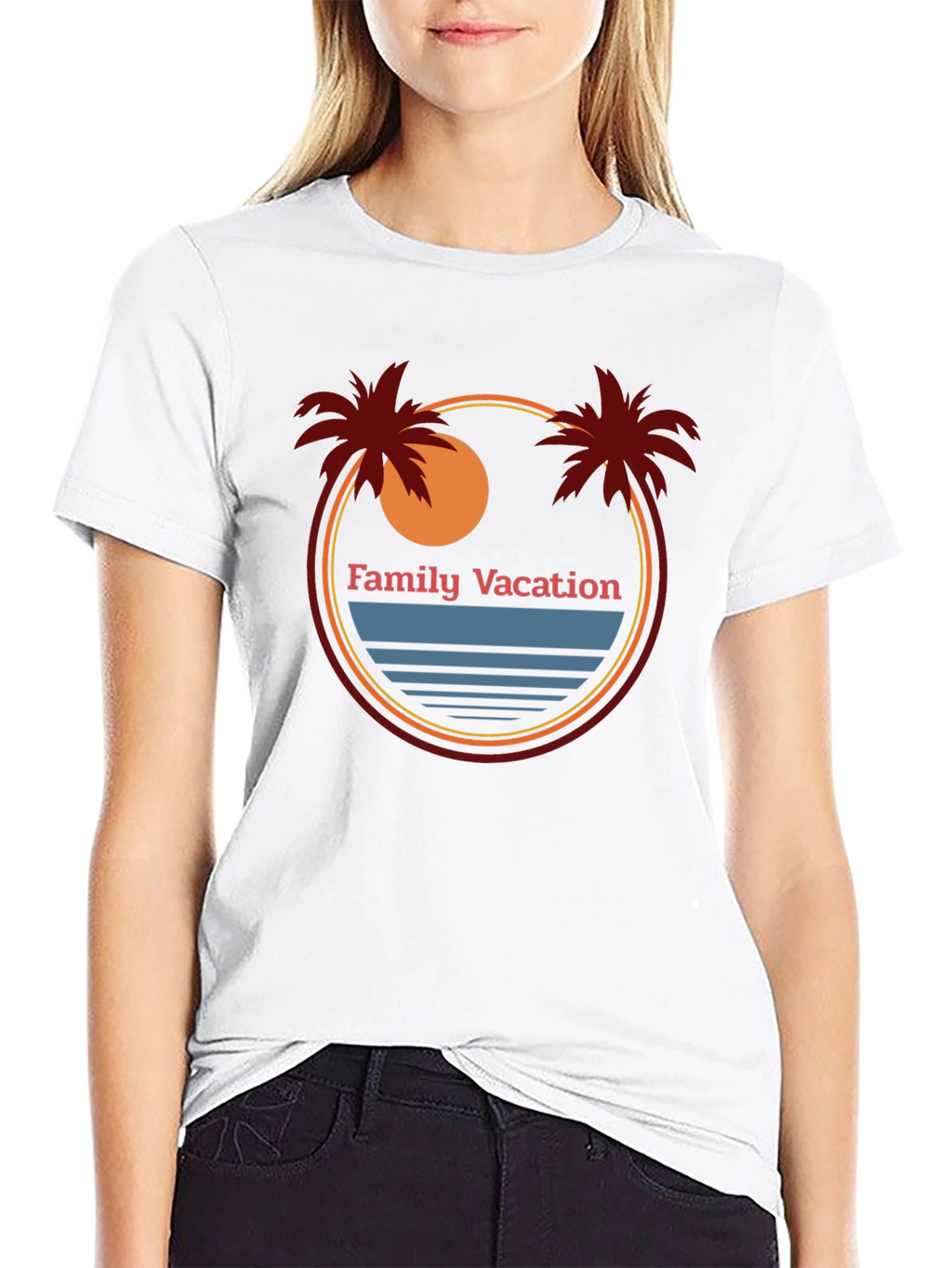 Family Vacation Graphic T-Shirt
