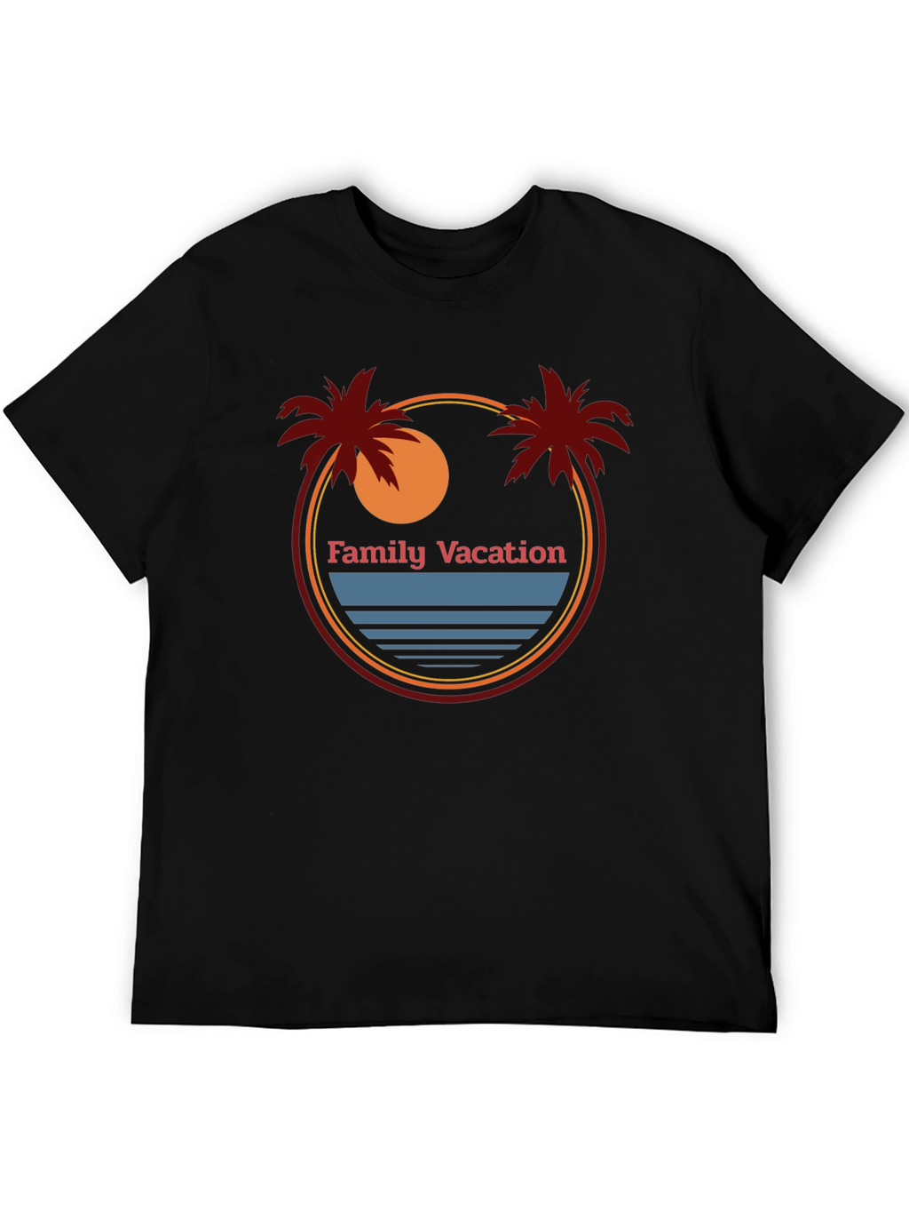 Family Vacation Graphic T-Shirt