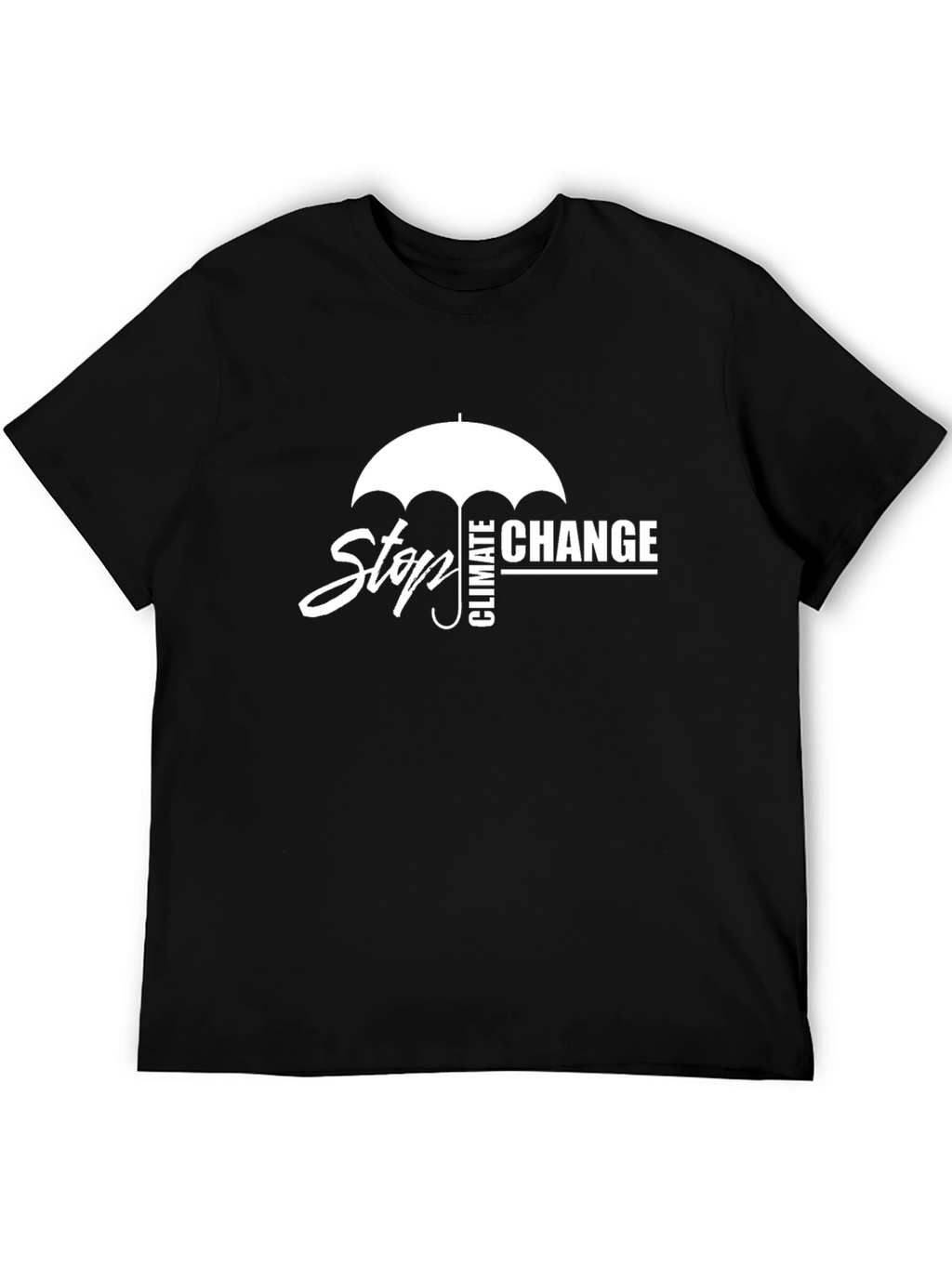 Stop Climate Change T-Shirt - Environmental Awareness Tee