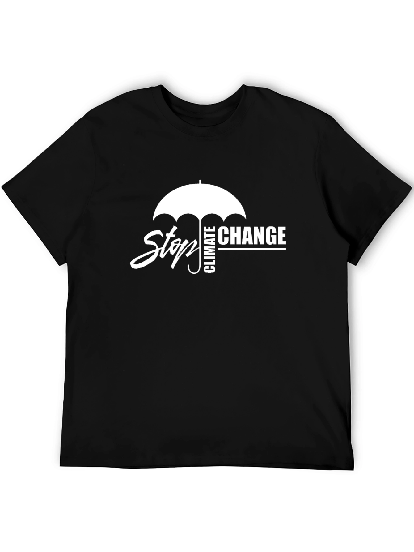 Stop Climate Change T-Shirt - Environmental Awareness Tee