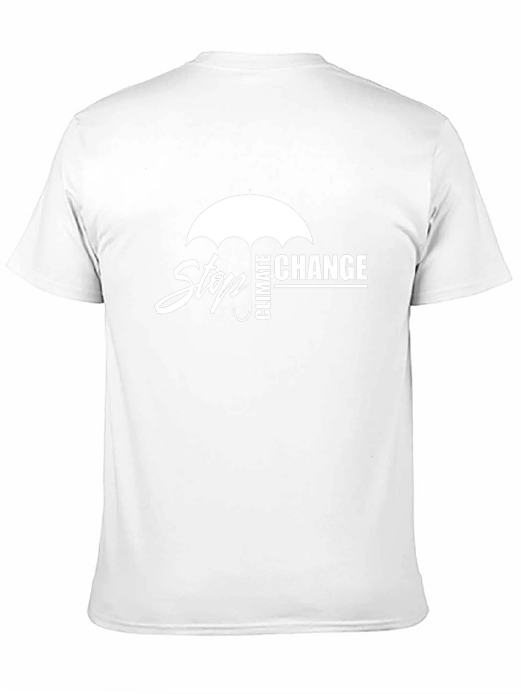 Stop Climate Change T-Shirt - Environmental Awareness Tee