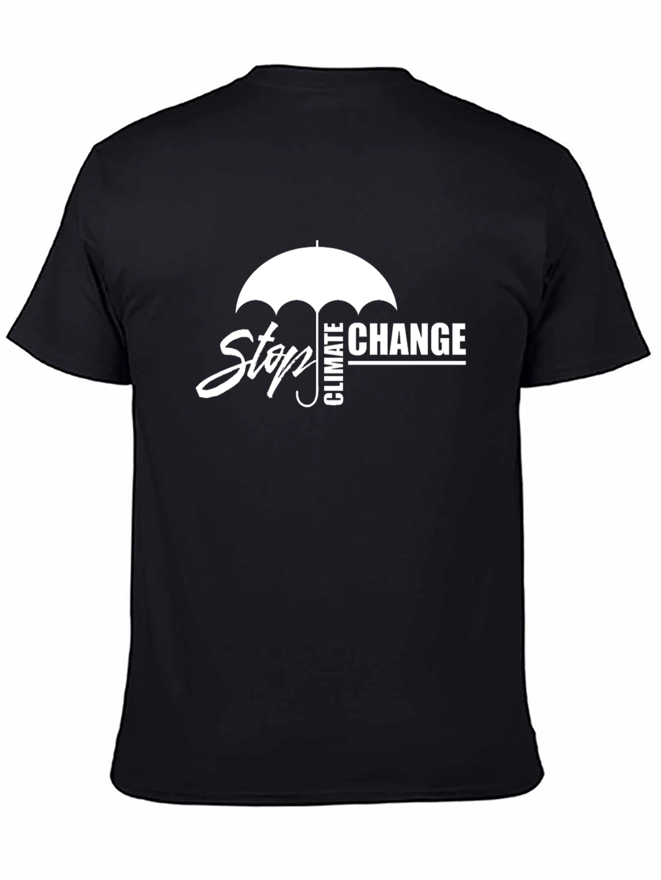 Stop Climate Change T-Shirt - Environmental Awareness Tee