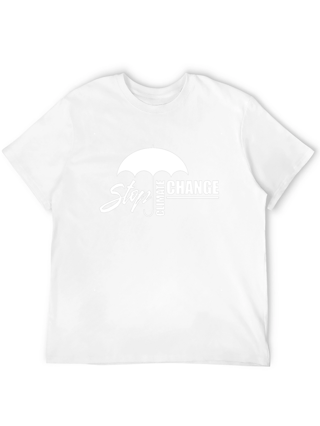Stop Climate Change T-Shirt - Environmental Awareness Tee