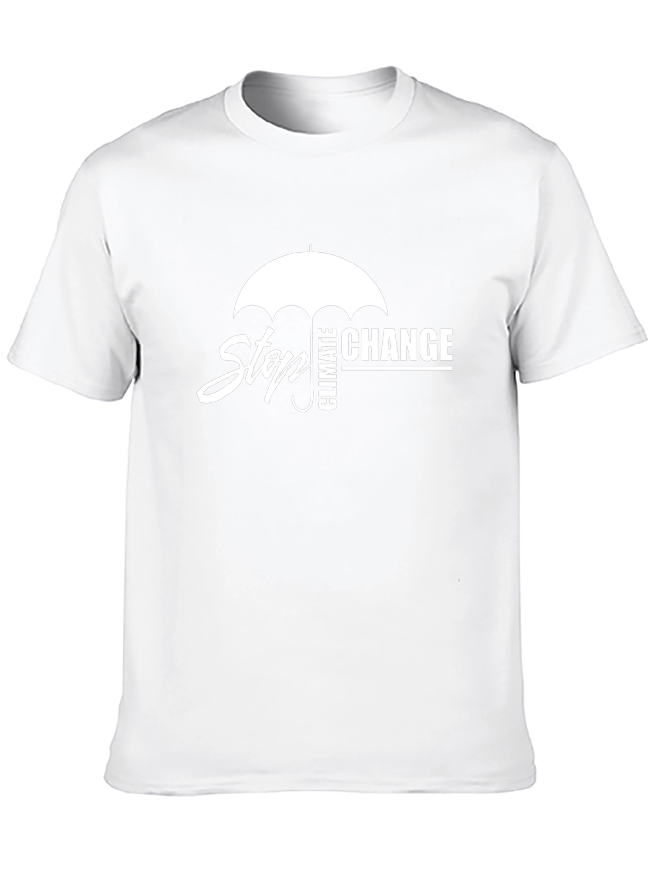Stop Climate Change T-Shirt - Environmental Awareness Tee