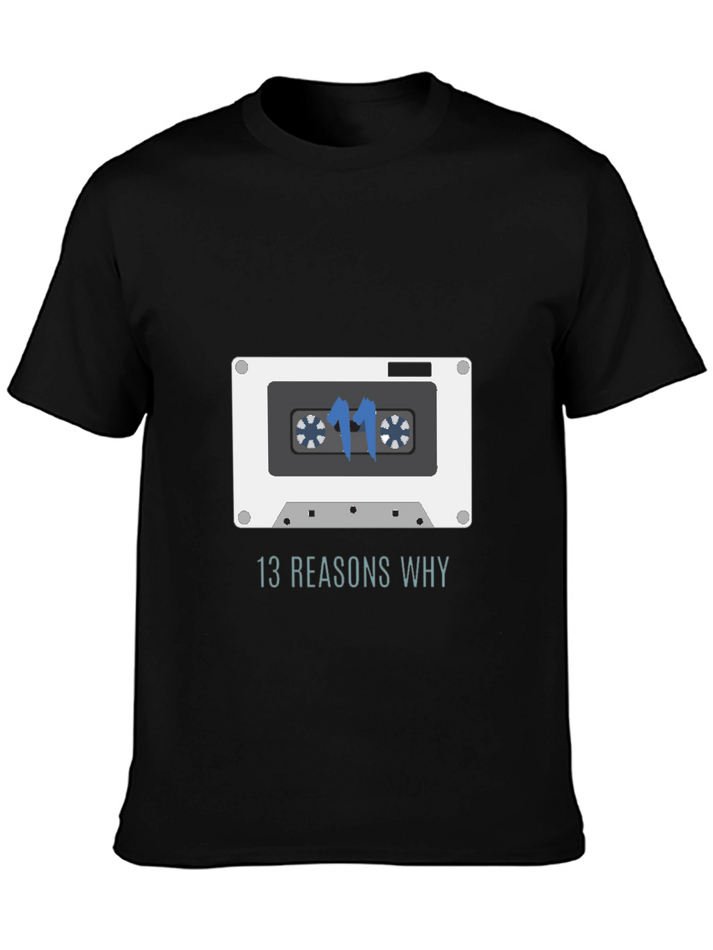 13 Reasons Why Cassette Tape Graphic T-Shirt