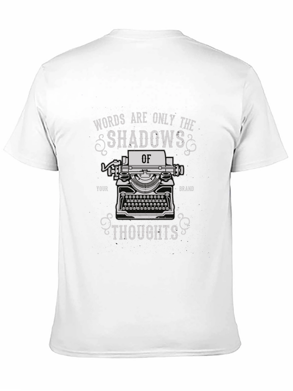 Shadows of Thoughts T-Shirt - Writer Inspiration