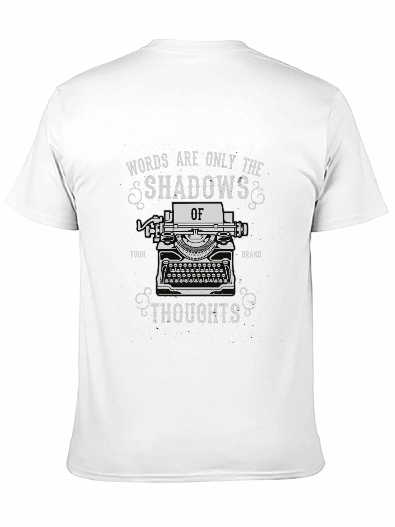 Shadows of Thoughts T-Shirt - Writer Inspiration