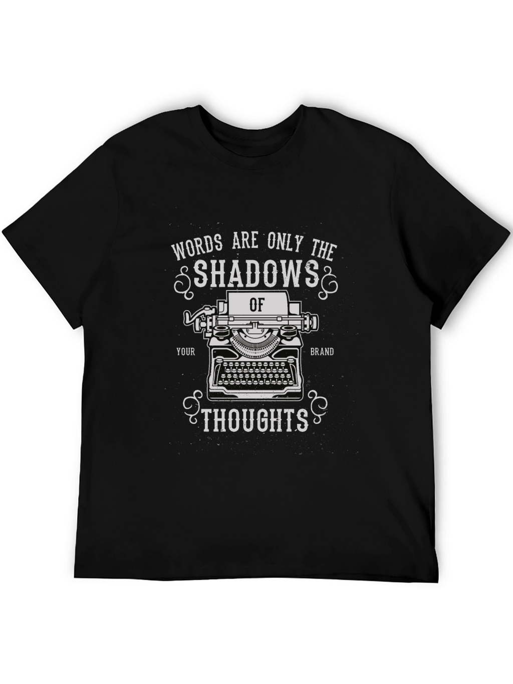 Shadows of Thoughts T-Shirt - Writer Inspiration