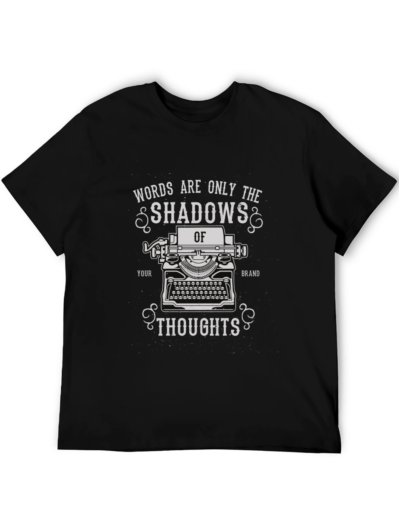 Shadows of Thoughts T-Shirt - Writer Inspiration