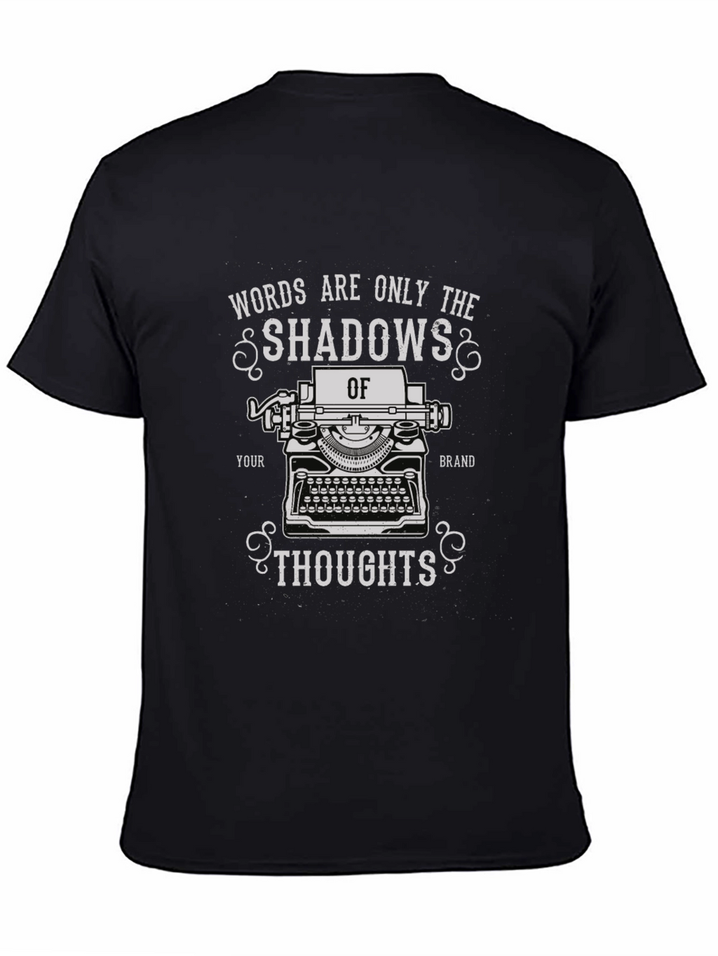 Shadows of Thoughts T-Shirt - Writer Inspiration