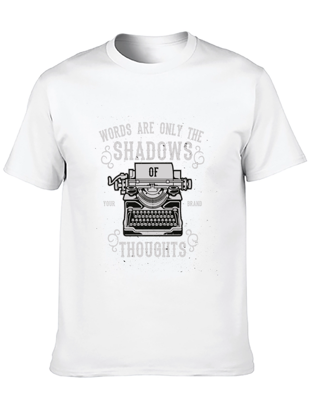 Shadows of Thoughts T-Shirt - Writer Inspiration
